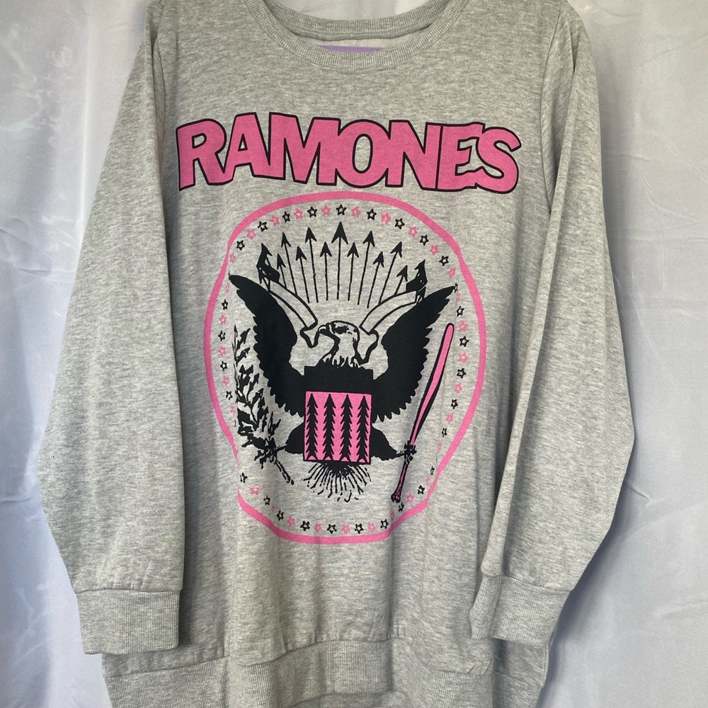 BRAND NEW WITH TAGS.  Torrid Ramones sweatshirt, size 3 or 22